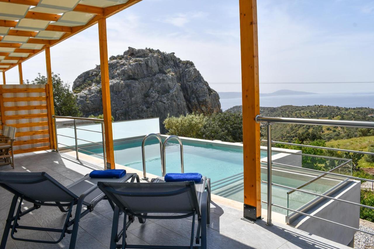 Vrachos Luxury Home Agia Galini Exteriör bild